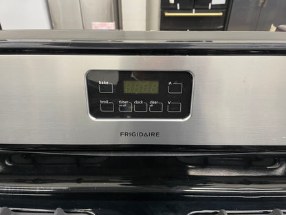 Frigidaire 30" Freestanding Gas Range in Stainless Steel