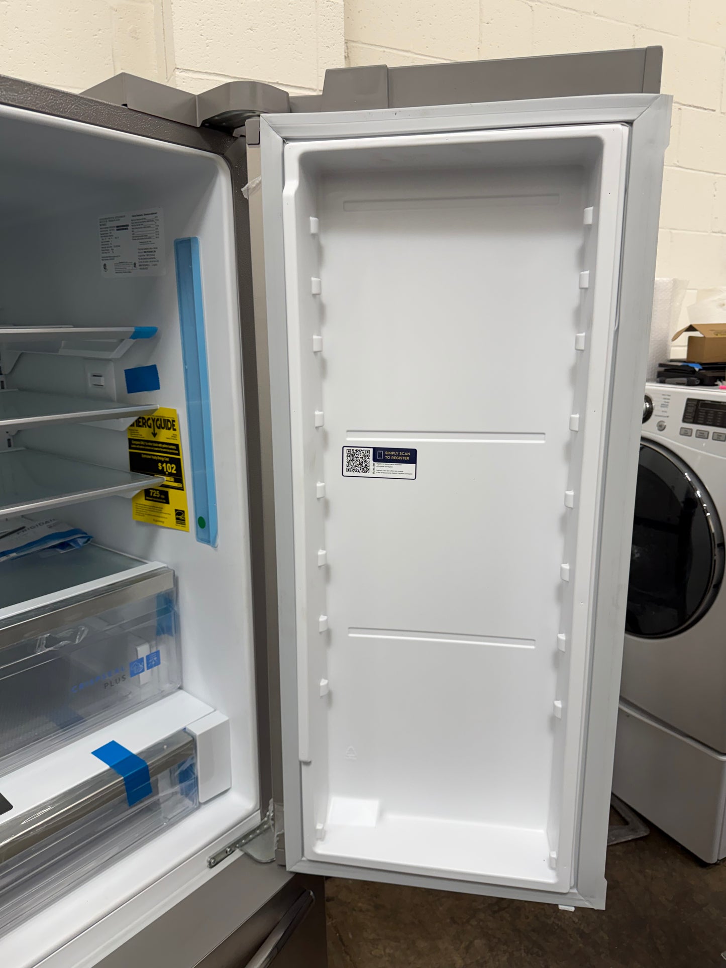 Frigidaire Gallery 27.8 Cu. Ft. French Door Refrigerator in Stainless Steel
