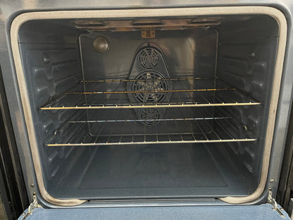 Samsung  FTQ352IWUX
30 Inch Freestanding Electric Range with 5 Elements Including Dual Burners, 5.9 cu. ft. 3-Fan True European Convection Oven, Steam/Self Cleaning, Proofing, Sabbath Mode and Warming Drawer