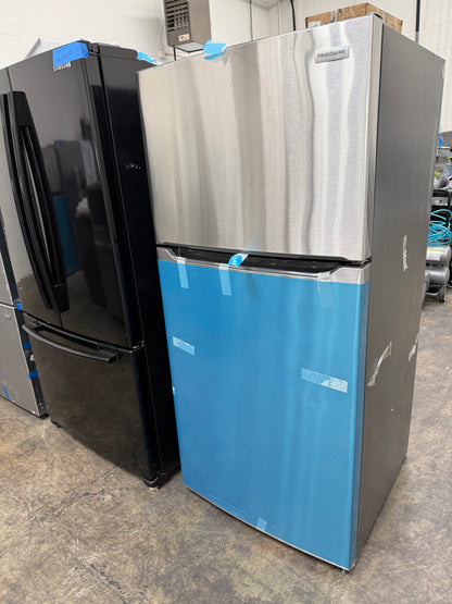 Frigidaire 20.0 Cu. Ft. Top Freezer Refrigerator in Stainless Steel