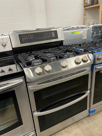 6.9 cu. ft. Gas Double Oven Range with ProBake Convection and EasyClean- Model:LDG4313ST