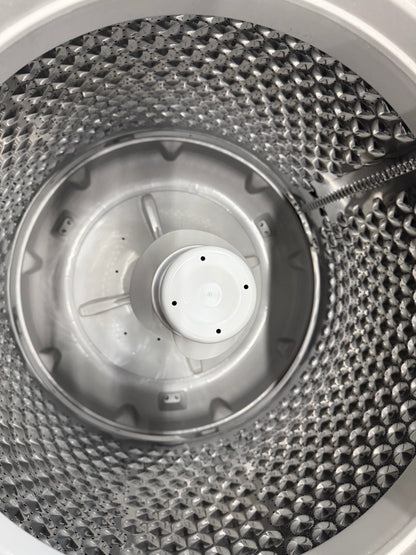 Insignia NS-TWM35W1 3.7 Cu. Ft. High Efficiency and Insignia- 6.7 Cu. Ft. Electric Dryer with Sensor Dry - White NS-TDRE67W1