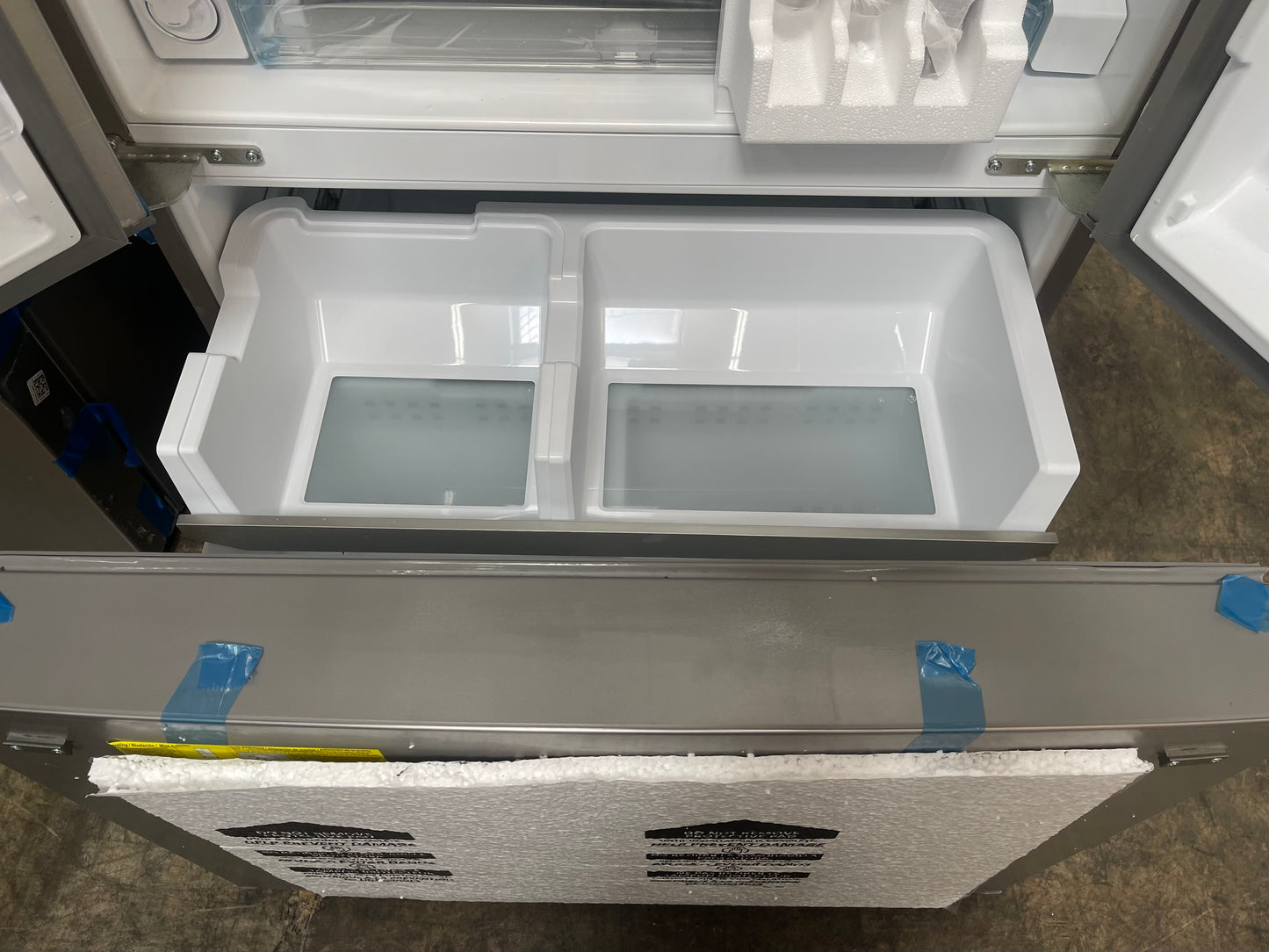 French door refrigerator, stainless steel color/counter-depth, 22.6 cu.ft Article Number 205.222.87 Brand
IKEA
