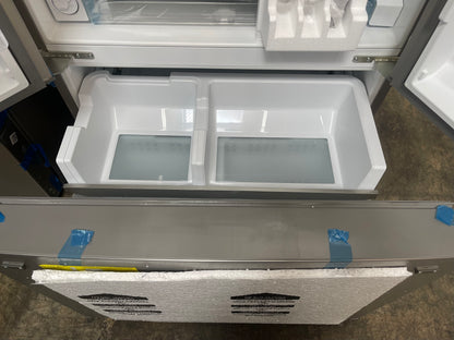 French door refrigerator, stainless steel color/counter-depth, 22.6 cu.ft Article Number 205.222.87 Brand
IKEA
