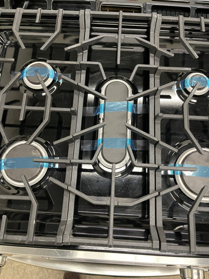 Frigidaire Gallery 30 in. 6 cu. ft. 5 Burner Slide-In Gas Range with Total Convection and Air Fry in Smudge Proof Stainless Steel-Model #GCFG3060BF