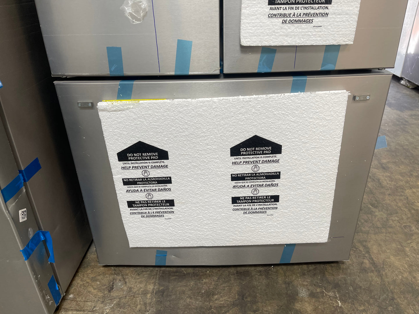 French door refrigerator, stainless steel color/counter-depth, 22.6 cu.ft Article Number 205.222.87 Brand
IKEA