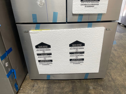 French door refrigerator, stainless steel color/counter-depth, 22.6 cu.ft Article Number 205.222.87 Brand
IKEA