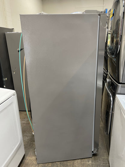 Gallery 36 in. 26 cu. ft. Standard Depth Side-by-Side Refrigerator in Stainless Steel with Internal Water Dispenser