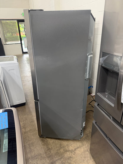 FRIGIDAIRE 31.5 in. 17.6 cu. ft. Counter Depth French Door Refrigerator, brushed steel Model # FRFG1723AV