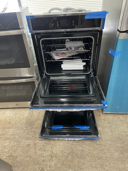 Frigidaire Gallery 27" Smudge-Proof Black Stainless Steel Double Electric Wall Oven Model: GCWD2767A