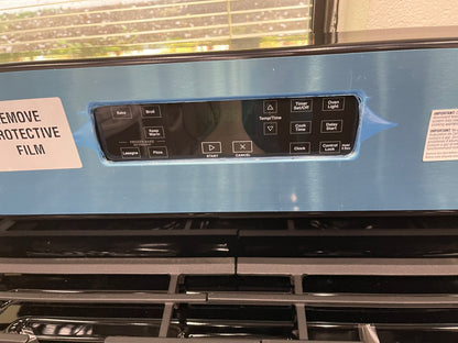 Whirlpool  WFG505M0MS
30 Inch Freestanding Gas Range with 5 Sealed Burners, 5.1 cu. ft. Capacity, SpeedHeat Burners, Frozen Bake™, Keep Warm, Broiler Drawer, and Star-K: Stainless Steel