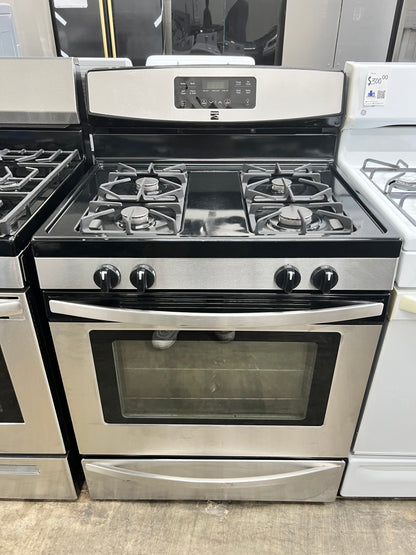 Kenmore 30-in 4 Burners 5-cu. ft. Gas Range in Stainless Steel-Model #790.74033310