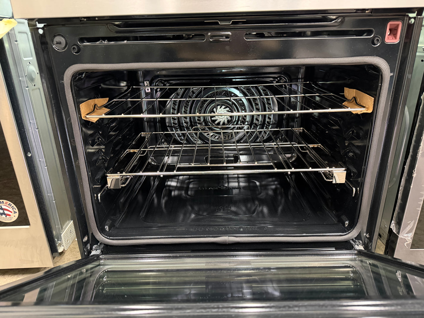 Frigidaire GCWM3070AF Gallery 30 inch Smart Electric Wall Oven and Microwave Combination with Stone Baked-Pizza Mode, 7 cu. ft. Total Capacity, Air Fry, Convection Microwave, Air Sous Vide