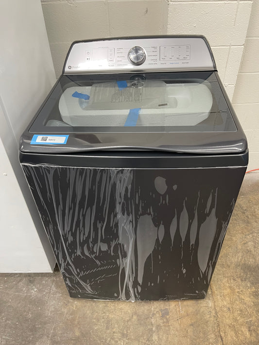 Profile 5.0 cu. ft. High-Efficiency Smart Top Load Washer in Diamond Gray with Impeller and Built-In Wi-Fi, Energy Star