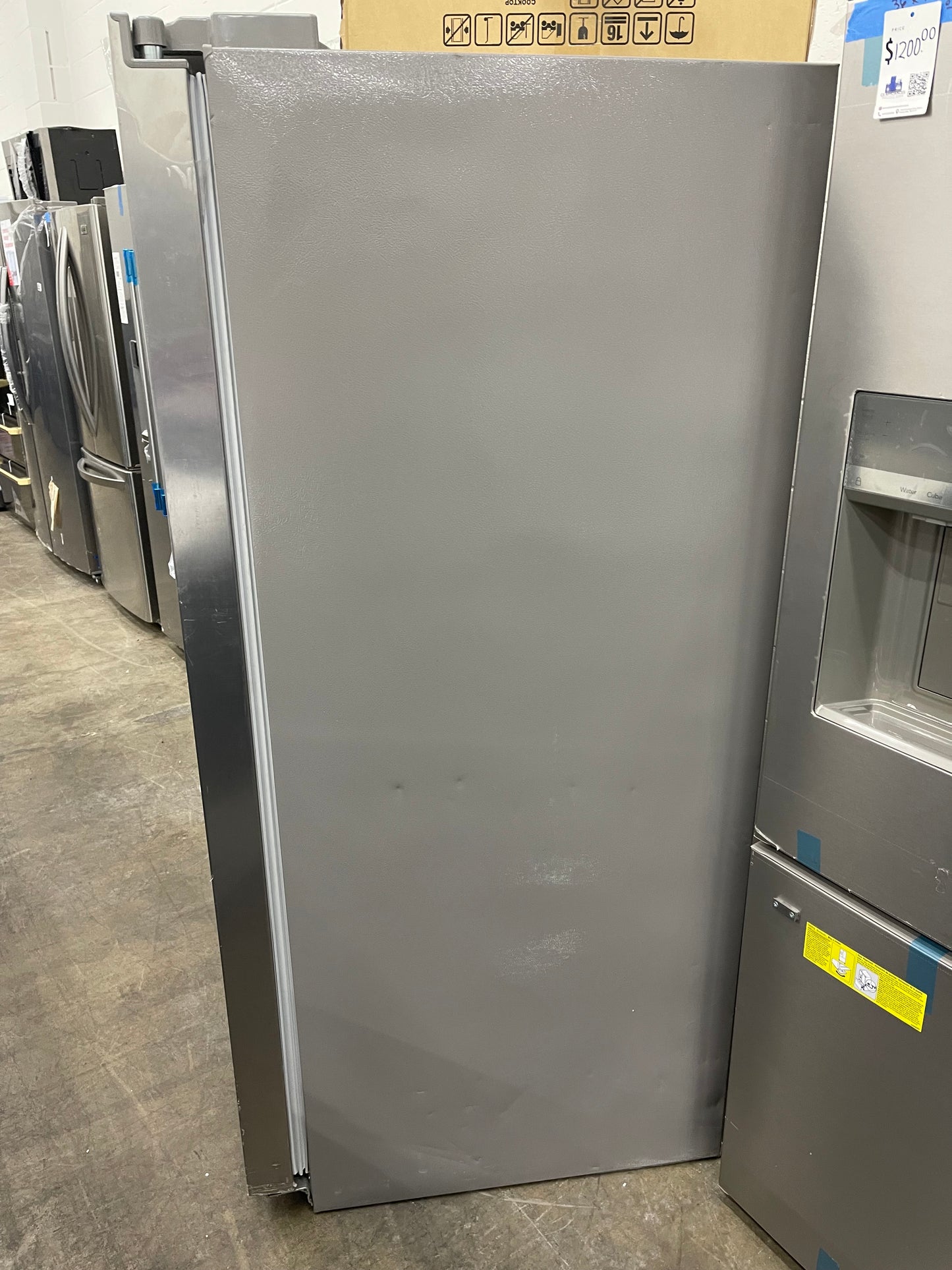 Frigidaire 25.6 cu. ft. Side by Side Refrigerator in Stainless Steel, Standard Depth