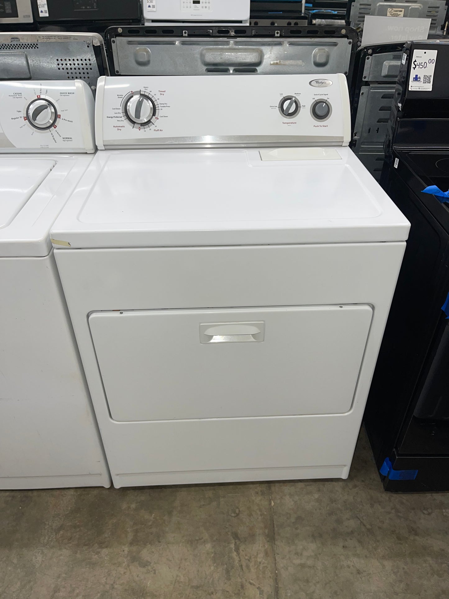 Whirpool Top Load Washer 3.2cu.ft  Heavy Duty and Electric Dryer 7.0cu.ft