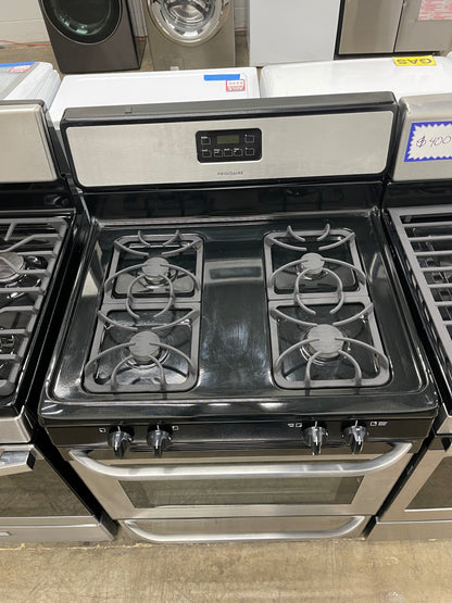 Frigidaire 30" Freestanding Gas Range in Stainless Steel