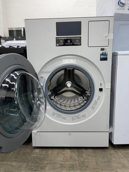 Samsung Bespoke 5.3-cu ft Capacity Ivory Vented All-In-One Washer Dryer Combo (ENERGY STAR Certified)

Model #WD90F53AVY