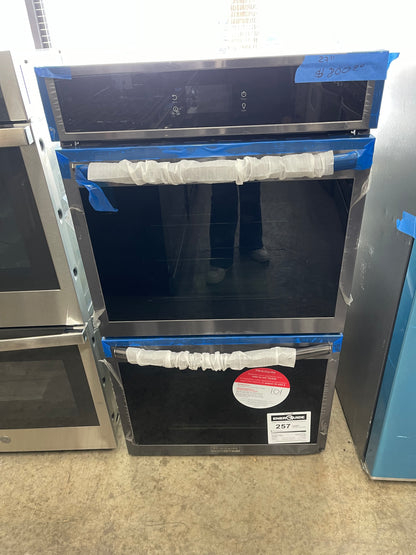 Frigidaire Gallery 27" Smudge-Proof Black Stainless Steel Double Electric Wall Oven Model: GCWD2767A