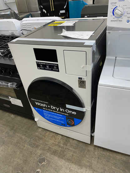 Samsung Bespoke 5.3-cu ft Capacity Ivory Vented All-In-One Washer Dryer Combo (ENERGY STAR Certified)

Model #WD90F53AVY