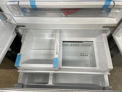 Frigidaire 28.8-cu ft 3-Door French Door Refrigerator With Ice Maker with Water Dispenser in Stainless Steel-Model #FRFN2813AF