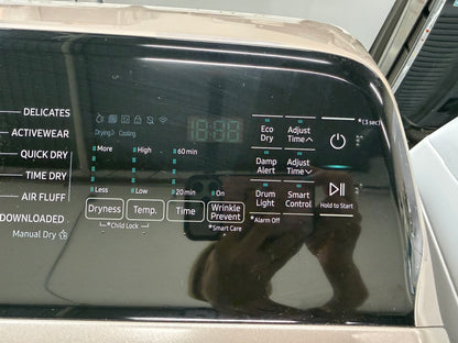 Samsung 5.2cu/ft Top Load Washer and Samsung Top Load Electric Dryer 7.4cu/ft