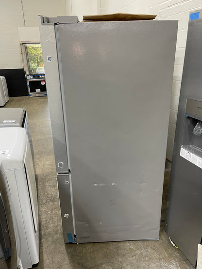 Frigidaire 28.8-cu ft 3-Door French Door Refrigerator With Ice Maker with Water Dispenser in Stainless Steel-Model #FRFN2813AF