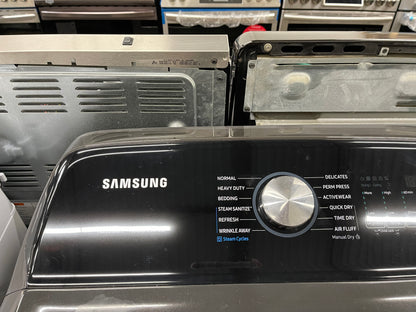 Samsung DVE50R5400V/A3  

7.4 cu. ft. Electric Dryer with Steam Sanitize+ in Black Stainless Steel