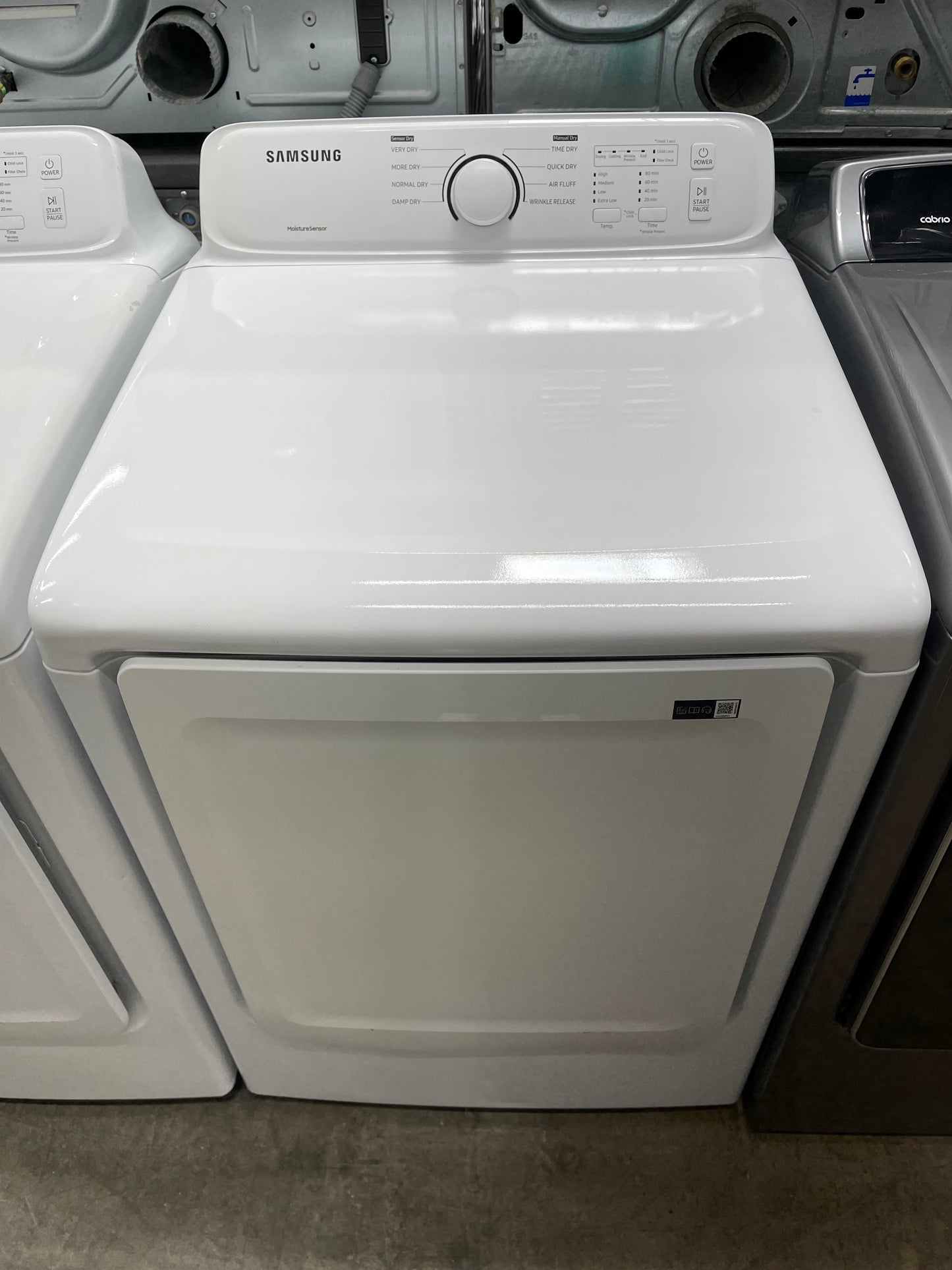 DVE41A3000W Samsung 27" 7.2 cu. ft. Electric Dryer - White
