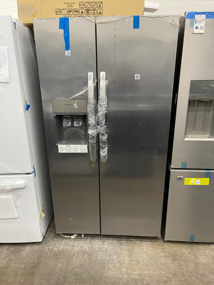 Frigidaire 25.6 cu. ft. Side by Side Refrigerator in Stainless Steel, Standard Depth