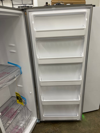 Frigidaire - 13 Cu. Ft Garage Ready Upright Freezer - Fingerprint-Resistant Stainless Look Model: FFFU13F2VV