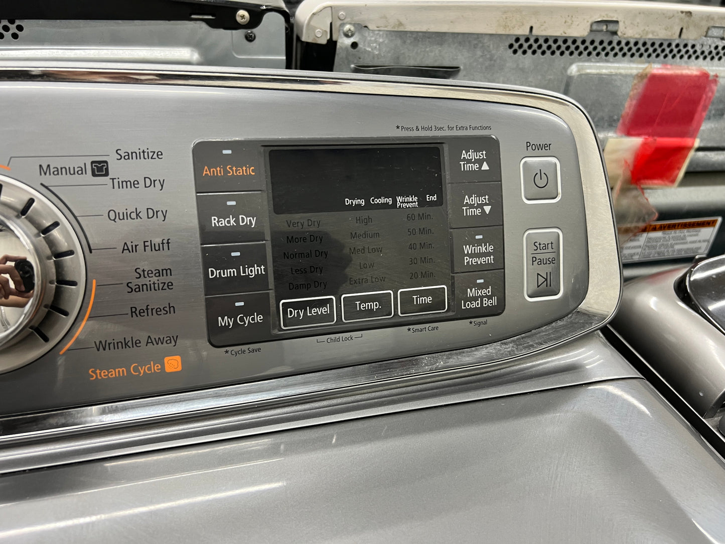 Samsung Top-Load Activewash 5.2-cu ft Washer and 7.5-cu ft Electric Dryer Mismatch Set (READ DESCRIPTION)