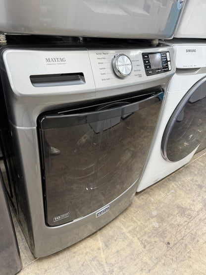 Maytag  MHW6630HC
27 Inch Front Load Washer with 4.8 cu. ft and Maytag  MED6630HC
27 Inch Electric Dryer with 7.3 Cu. Ft.