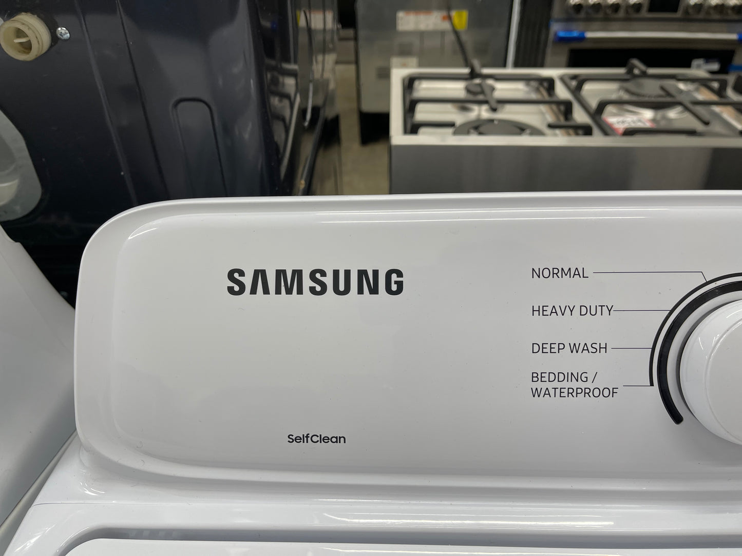 Samsung Top-Load Washer with 4.0 cu. ft. and Electric Dryer with 7.4 cu. ft.