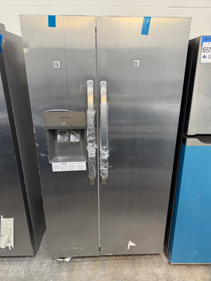 Frigidaire 22.3 Cu. Ft. Counter Depth Side by Side Refrigerator-Model #FRSC2333AS