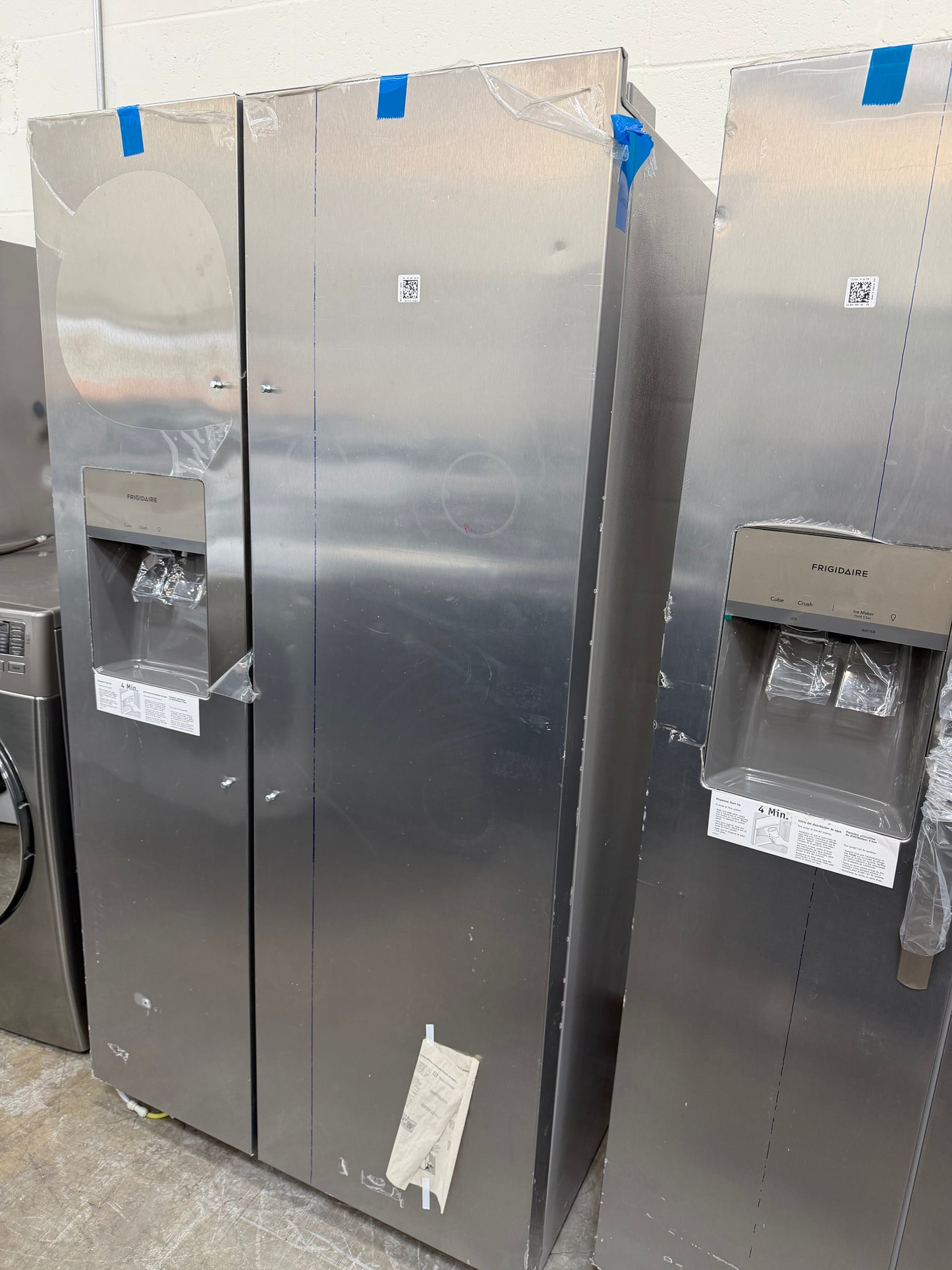 Frigidaire 25.6 Cu. Ft. Side by Side Refrigerator in Stainless Steel