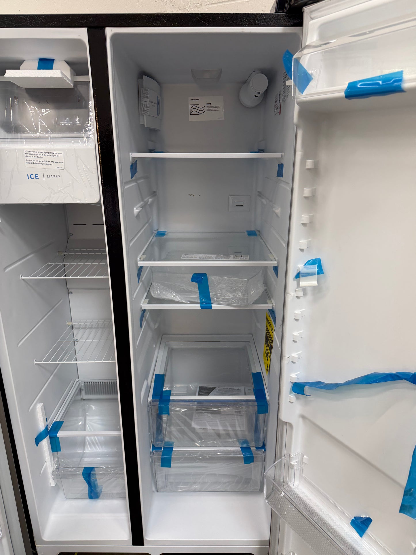 Frigidaire 25.6 Cu. Ft. Side by Side Refrigerator in Stainless Steel (02)
