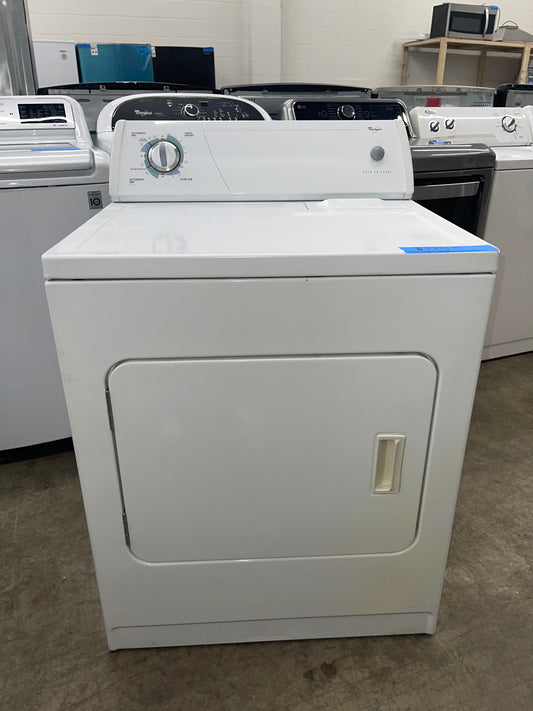 Whirlpool Top Load Electric Dryer / Model :LEV4634PQO