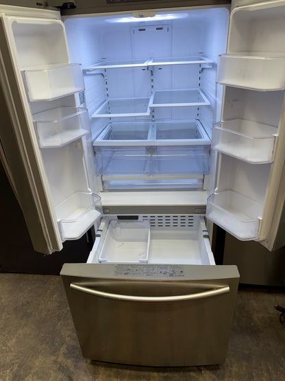 Samsung RF220NCTASR/AA – 21.8 Cu. Ft. French Door Refrigerator (Stainless Steel)