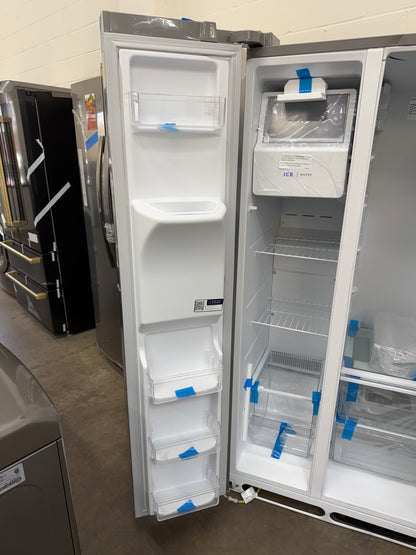 Frigidaire 25.6 cu. ft. Side by Side Refrigerator in Stainless Steel, Standard Depth