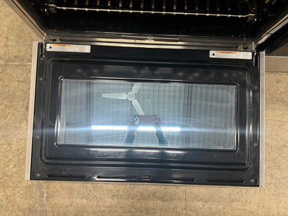 JennAir NOIR   JDRP536HM
36 Inch Smart Dual Fuel Professional Range with 4 Sealed Burners, 5.1 cu. ft. Oven Capacity, WiFi, Smart Integration, Chrome-Infused Griddle, CustomClean , Cinematic Lighting, JennAirCulinary Center, Dual-Fan True Convection, Du