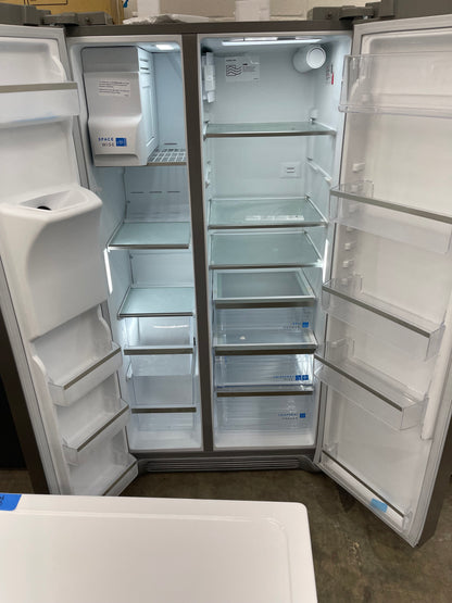 Frigidaire 22.3 Cu. Ft. Counter Depth Side by Side Refrigerator-Model #FRSC2333AS