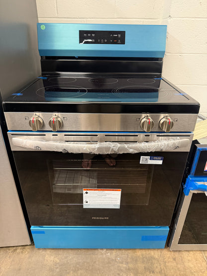 Frigidaire FCRE3062AS
30 Inch Freestanding Electric Range with 5 Elements, 5.3 cu. ft. Capacity