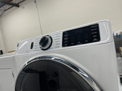 GE GFW650SSNWW Front Load Washer & GFD65ESSNWW Electric Dryer