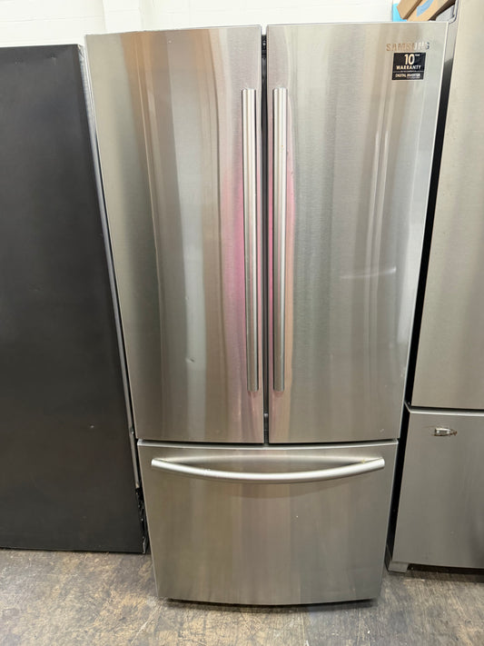 Samsung RF220NCTASR/AA – 21.8 Cu. Ft. French Door Refrigerator (Stainless Steel)