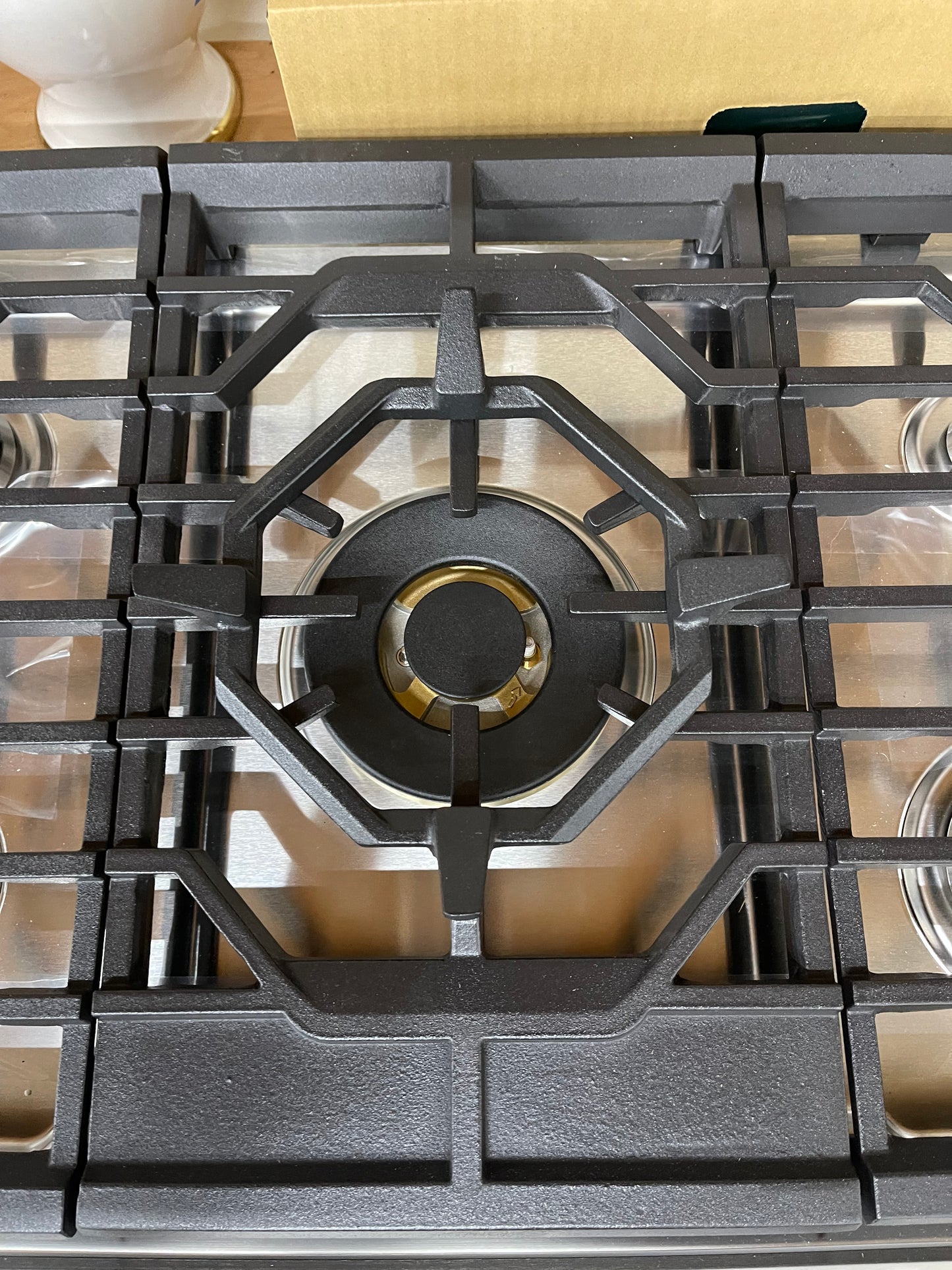 Samsung 30 in. 5-Burner Recessed Gas Cooktop in Stainless Steel with Power Burner and Wi-Fi Model # NA30N6555TS