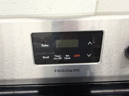 Frigidaire 30 in. 5 Burner Element Freestanding Electric Range in Stainless Steel-FCRE3052AS