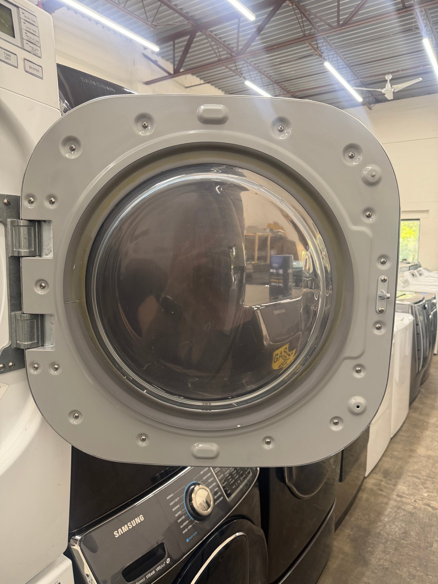LG 4.5 Cu. Ft. Front Load Washer and 7.3 Front Load Electric Dryer