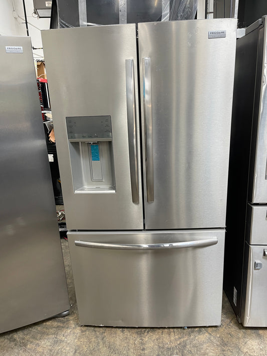 Frigidaire Gallery 22.6 cu. ft. French Door Refrigerator in Stainless Steel, Counter-Depth-Model #GRFC2353AF