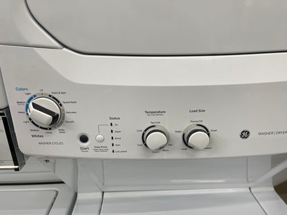 GE Unitized Spacemaker 3.8 cu. ft. Capacity Washer with Stainless Steel Basket and 5.9 cu. ft. Capacity Electric Dryer